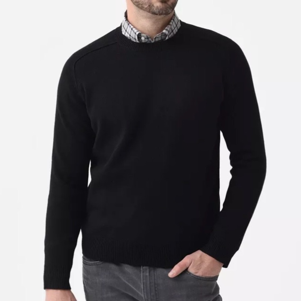 NWOT Peter Millar Crown Crafted Merino Wool Cashmere XL Alpine Crew Sweater